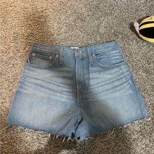 Madewell Women's Blue Jean Shorts